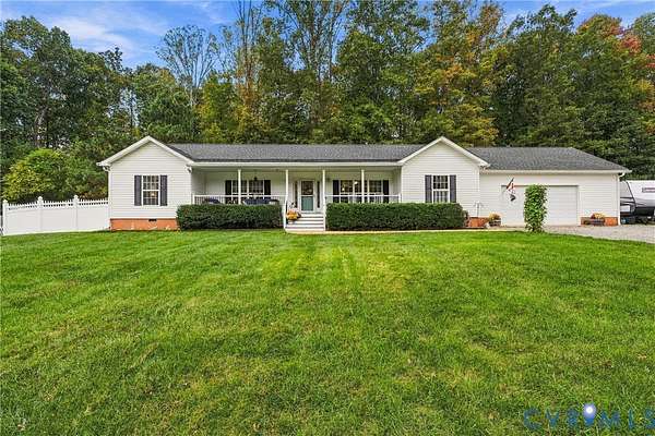7 Acres of Land with Home for Sale in Powhatan, Virginia