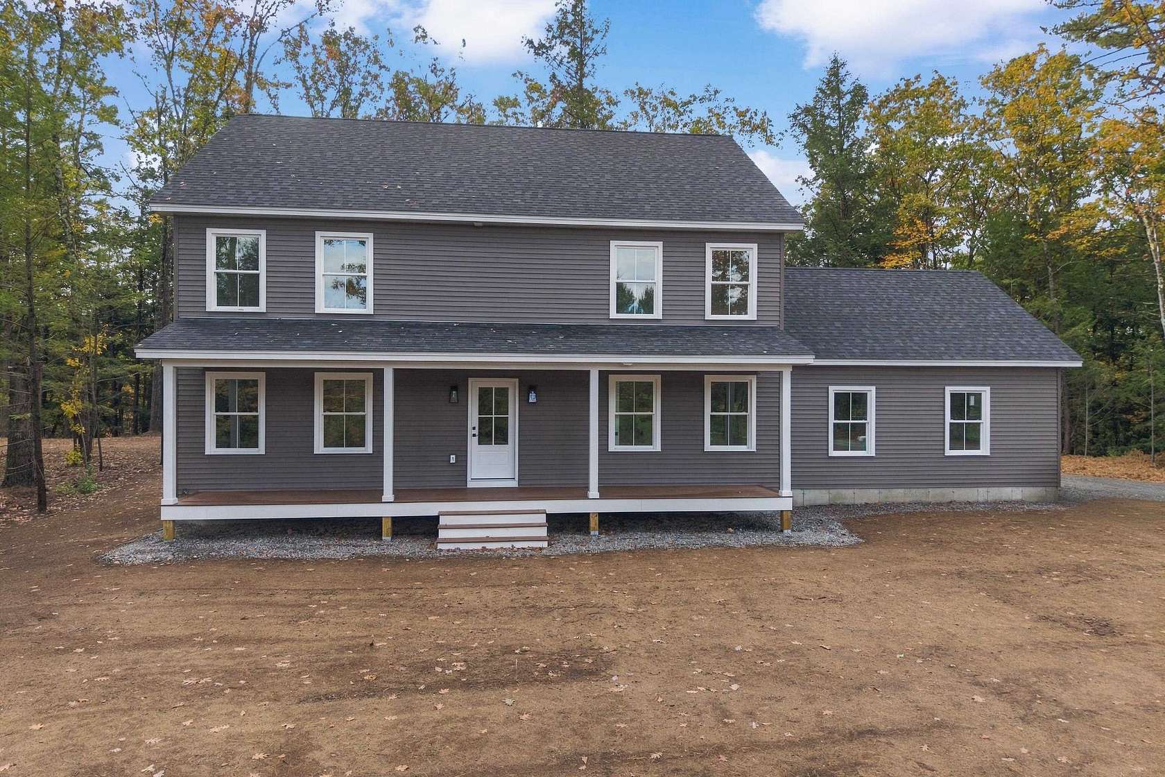 2 Acres of Land with Home for Sale in Sanbornton, New Hampshire