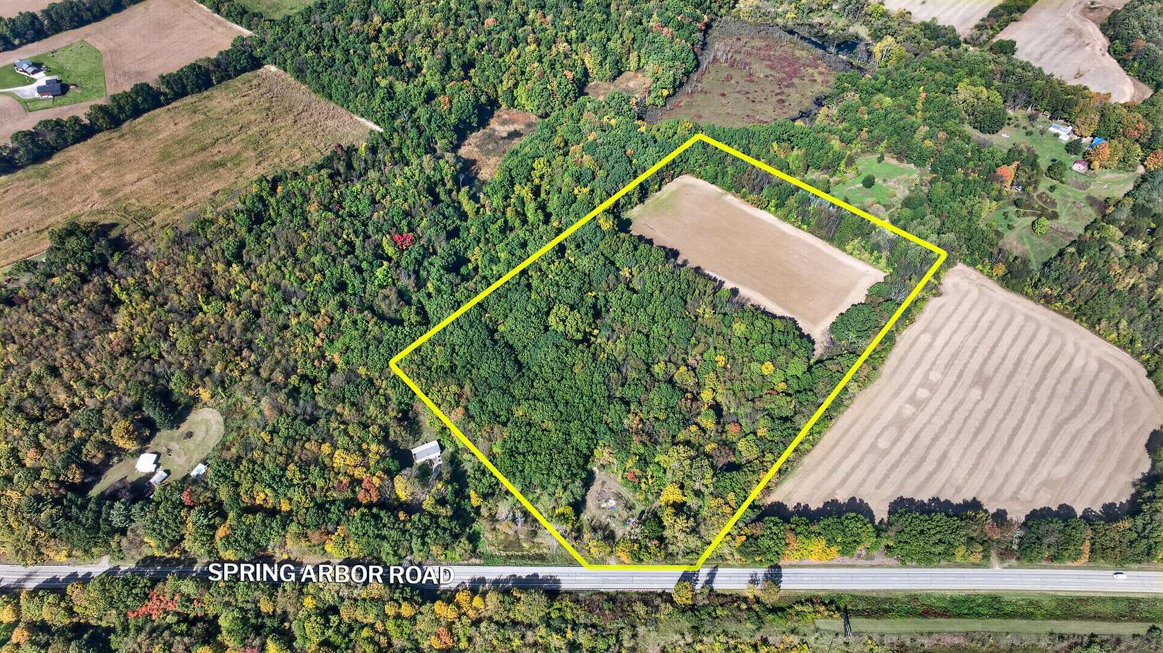 16.9 Acres of Agricultural Land for Sale in Concord, Michigan