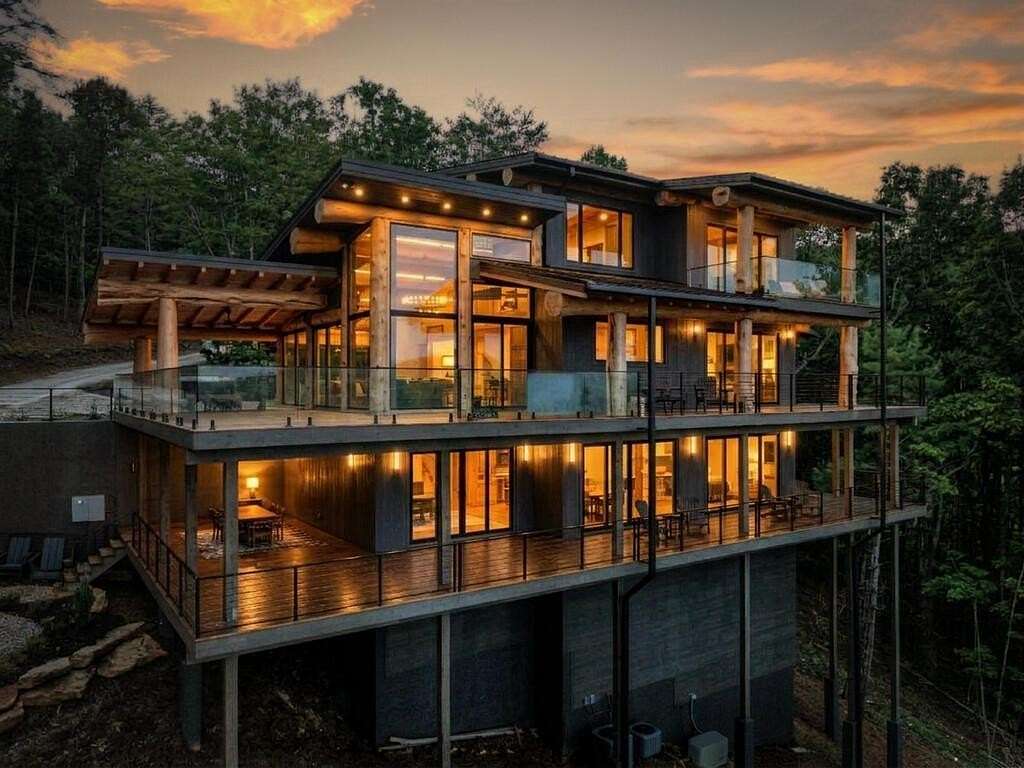 3.8 Acres of Land with Home for Sale in Blue Ridge, Georgia