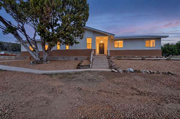 2.5 Acres of Land with Home for Sale in Edgewood, New Mexico