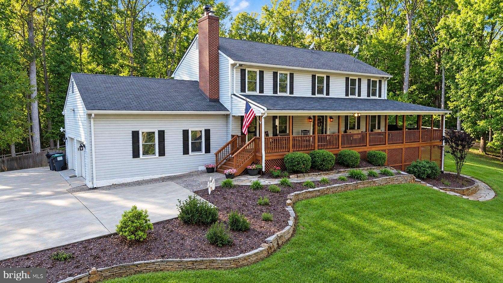10 Acres of Recreational Land with Home for Sale in Stafford, Virginia