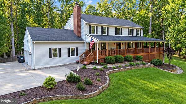 10 Acres of Recreational Land with Home for Sale in Stafford, Virginia