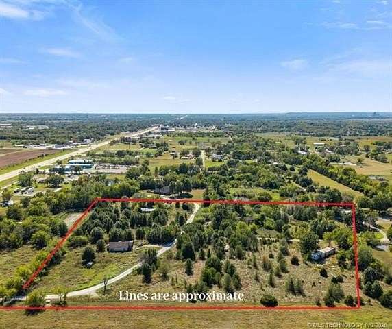 10.3 Acres of Land with Home for Sale in Dewey, Oklahoma