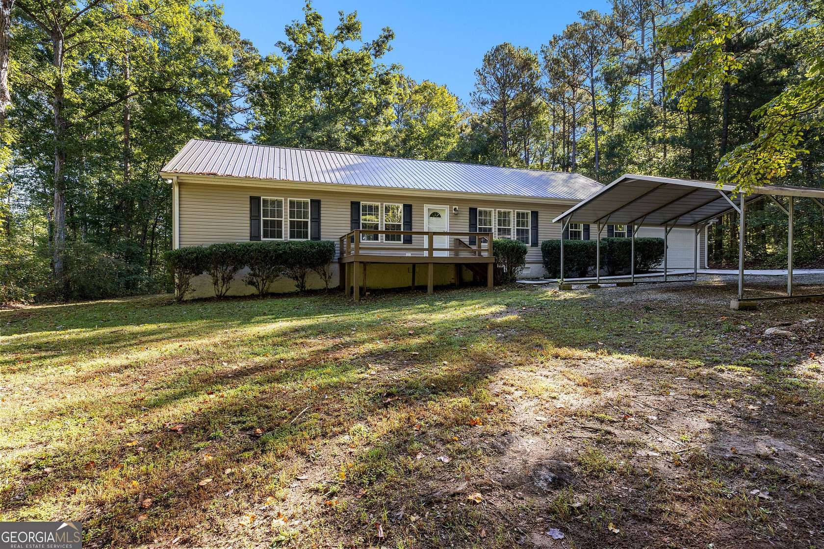 4 Acres of Land with Home for Sale in Jackson, Georgia