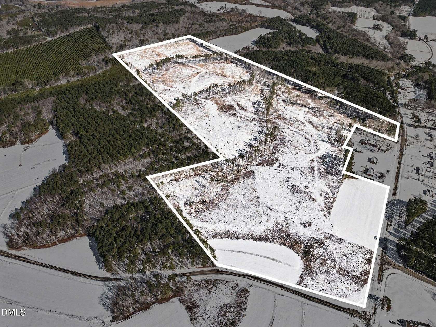 87.2 Acres of Land for Sale in Whitakers, North Carolina