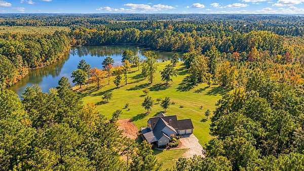 150 Acres of Recreational Land with Home for Sale in Greenwood, South Carolina