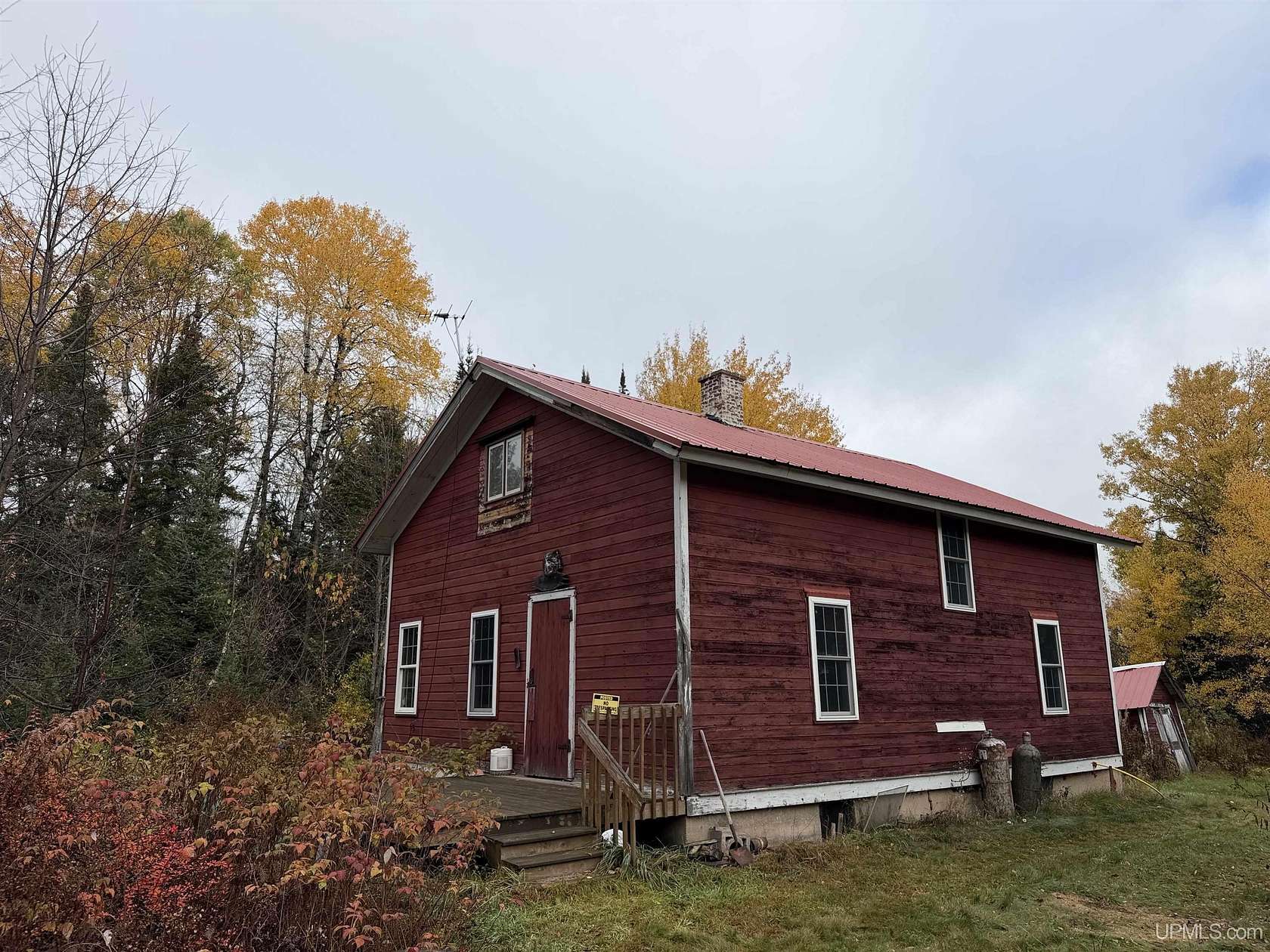 38 Acres of Recreational Land with Home for Sale in Watersmeet, Michigan