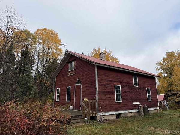 38 Acres of Recreational Land with Home for Sale in Watersmeet, Michigan
