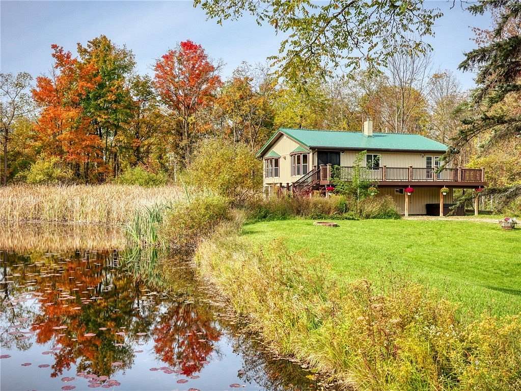 6.6 Acres of Land with Home for Sale in Trumansburg, New York