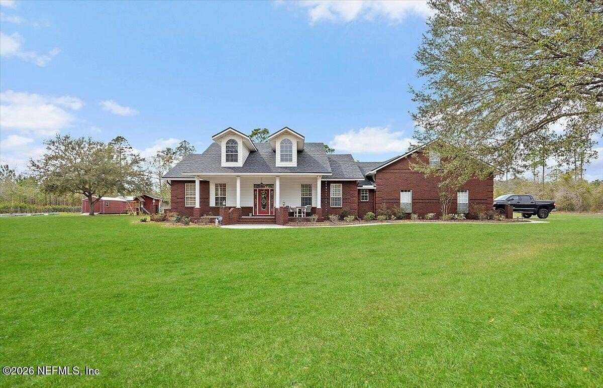 10 Acres of Land with Home for Sale in Glen St. Mary, Florida
