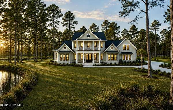14.1 Acres of Land with Home for Sale in Rocky Point, North Carolina