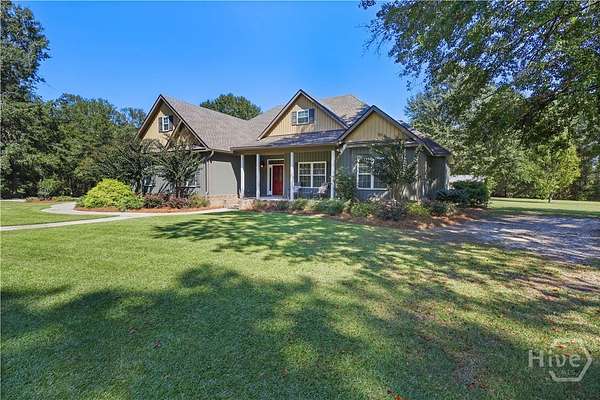 17 Acres of Land with Home for Sale in Claxton, Georgia