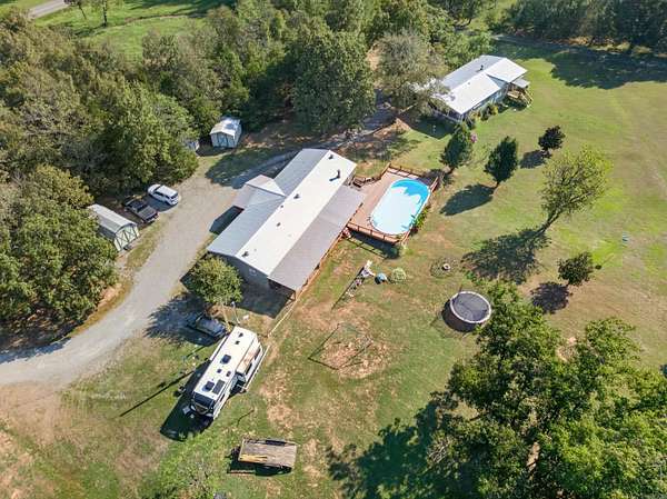 12.2 Acres of Recreational Land with Home for Sale in Vilonia, Arkansas