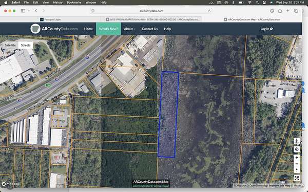 10 Acres of Land for Sale in Little Rock, Arkansas
