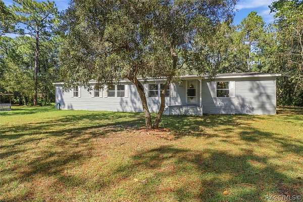 5 Acres of Land with Home for Sale in Homosassa, Florida