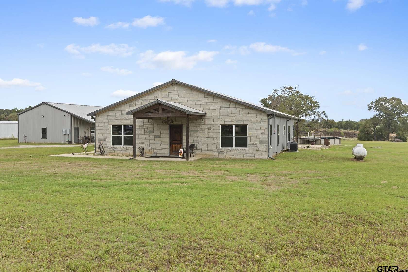 7 Acres of Land with Home for Sale in Troup, Texas