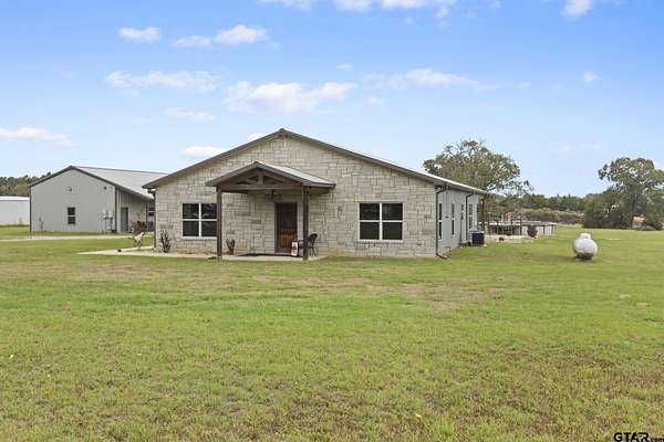 7 Acres of Land with Home for Sale in Troup, Texas