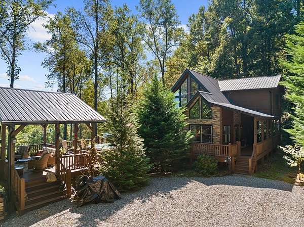 2 Acres of Land with Home for Sale in Blue Ridge, Georgia
