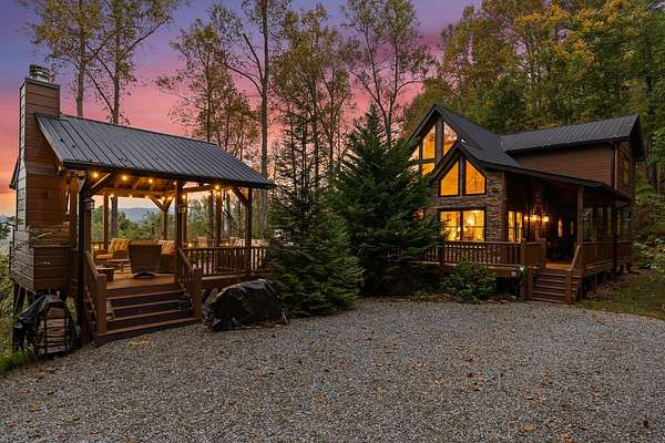 2 Acres of Land with Home for Sale in Blue Ridge, Georgia