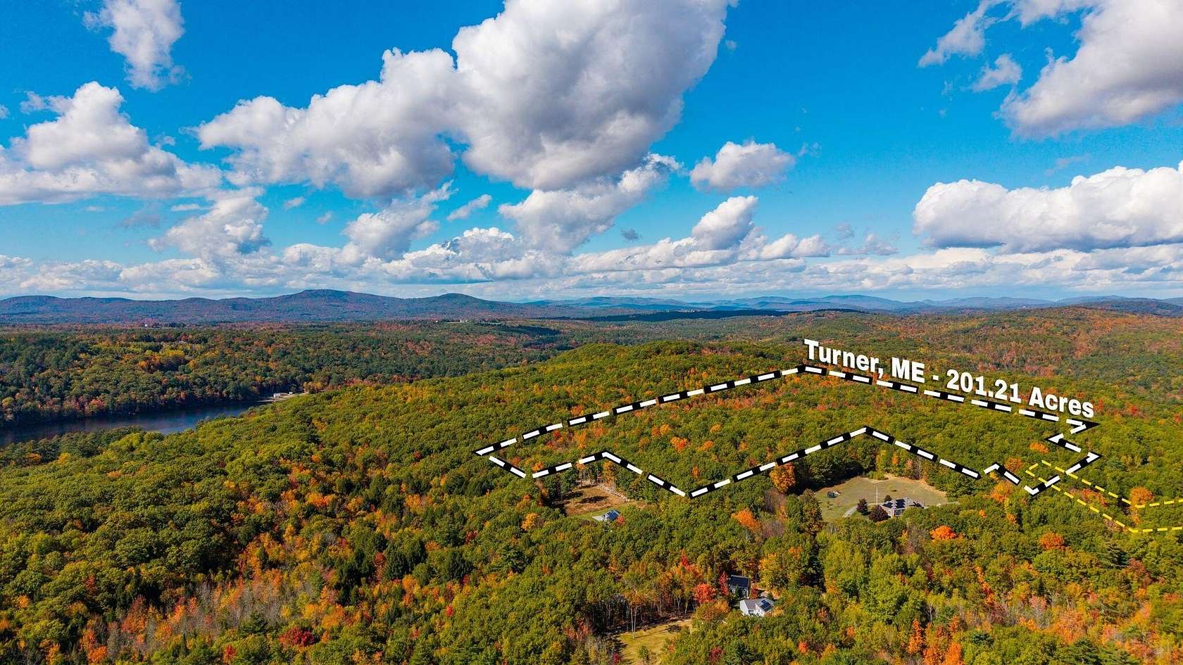201 Acres of Recreational & Residential Land for Sale in Turner, Maine