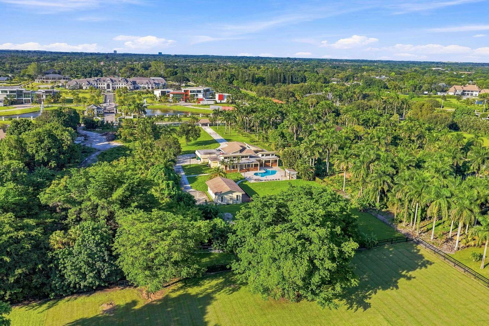 2.45 Acres of Land with Home for Sale in Southwest Ranches, Florida