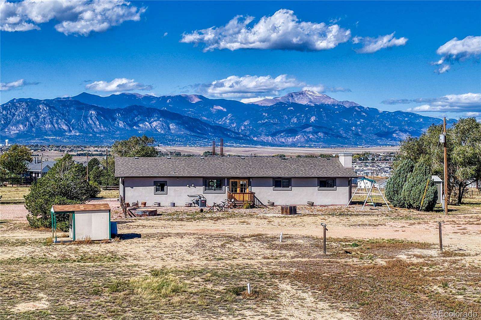 5.64 Acres of Land with Home for Sale in Colorado Springs, Colorado