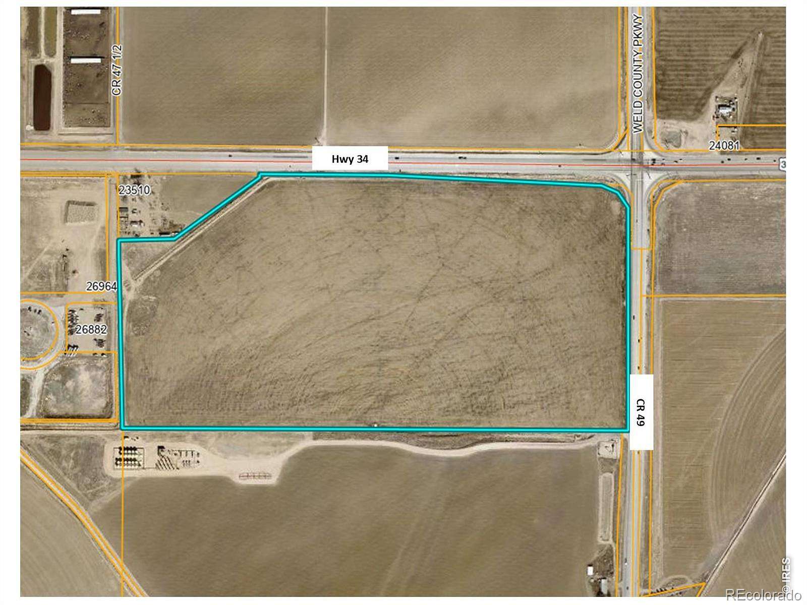 73.4 Acres of Land for Sale in Kersey, Colorado