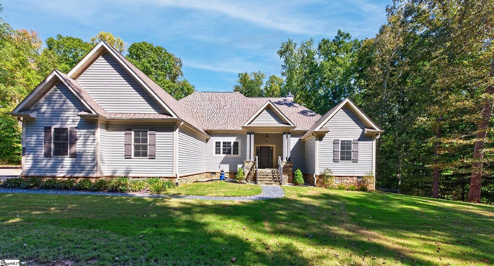 3.23 Acres of Land with Home for Sale in Simpsonville, South Carolina
