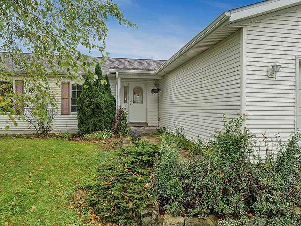 20.6 Acres of Land with Home for Sale in Monroe, Wisconsin