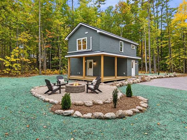 4.22 Acres of Land with Home for Sale in Waterford Town, Maine