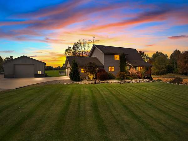 8.8 Acres of Land with Home for Sale in Quincy, Michigan