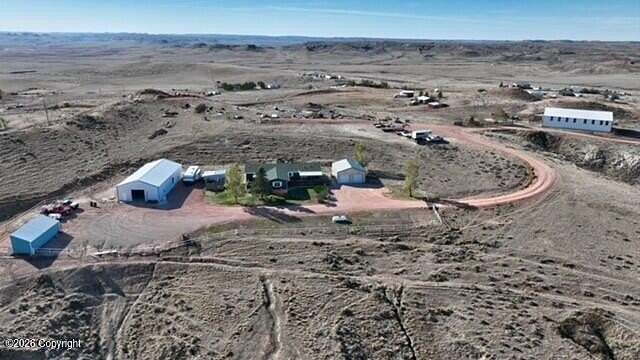 46 Acres of Land with Home for Sale in Gillette, Wyoming