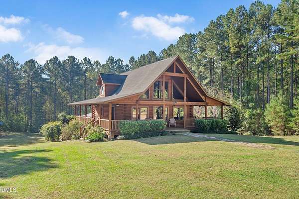 11.2 Acres of Land with Home for Sale in Broadway, North Carolina