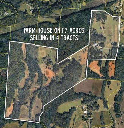117 Acres of Recreational Land with Home for Auction in College Grove, Tennessee