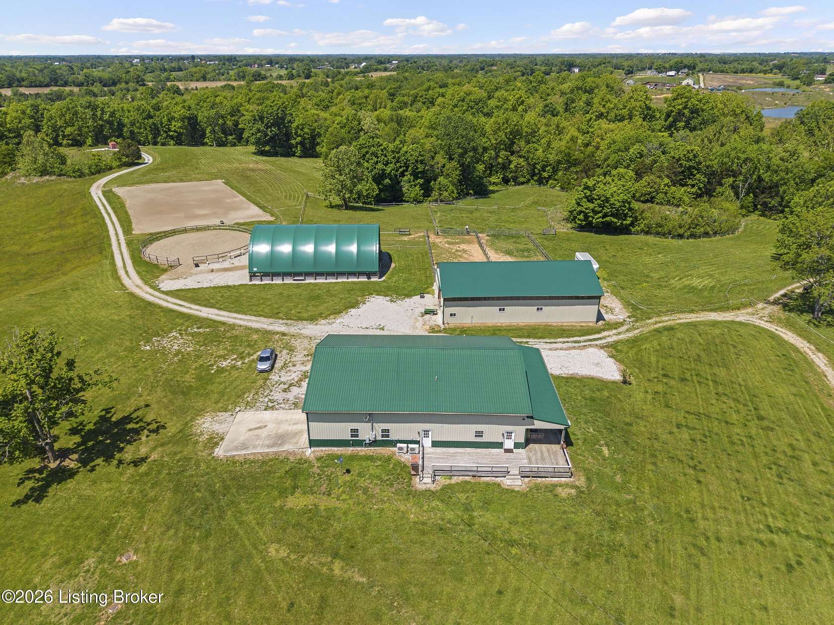 51 Acres of Land with Home for Sale in Shelbyville, Kentucky