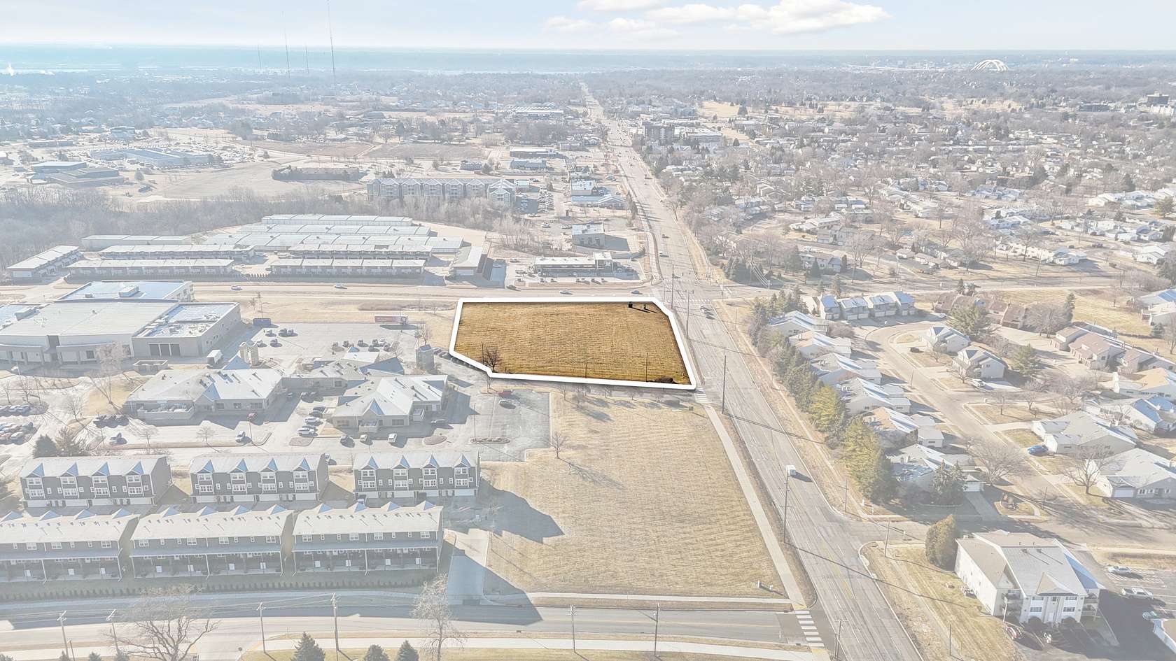2.29 Acres of Commercial Land for Sale in Bettendorf, Iowa