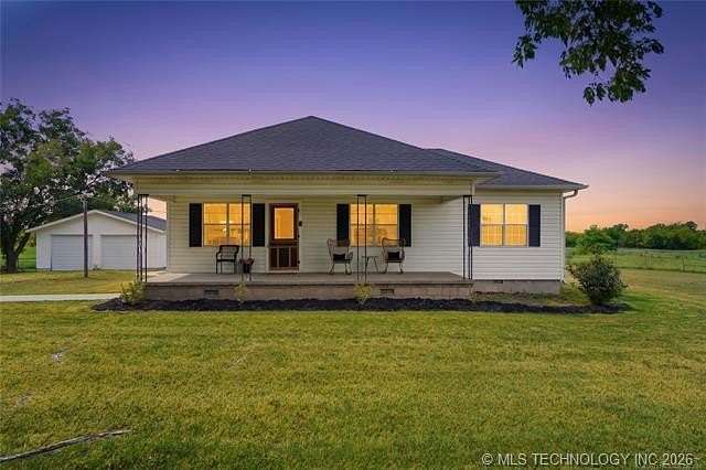 10 Acres of Land with Home for Sale in Glenpool, Oklahoma