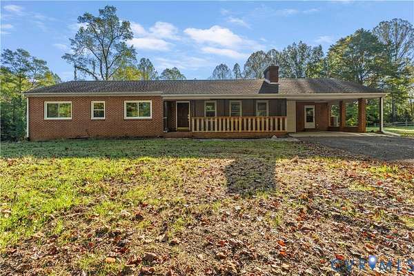 8.56 Acres of Land with Home for Sale in Maidens, Virginia