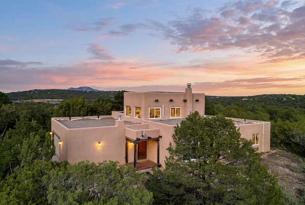 12 Acres of Land with Home for Sale in Tijeras, New Mexico