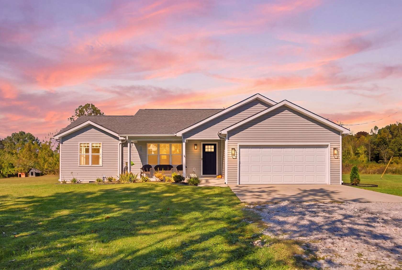 1.66 Acres of Land with Home for Sale in Waco, Kentucky