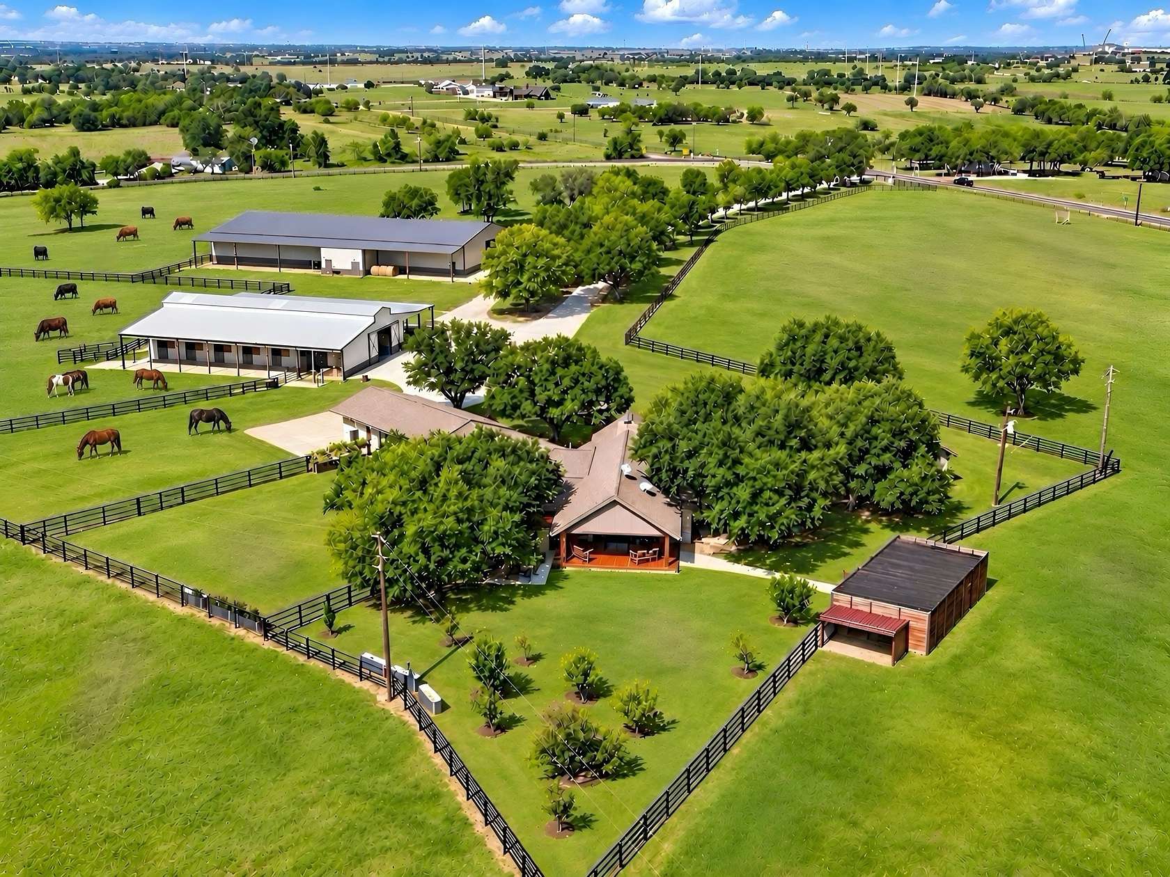 42 Acres of Land with Home for Sale in Cleburne, Texas
