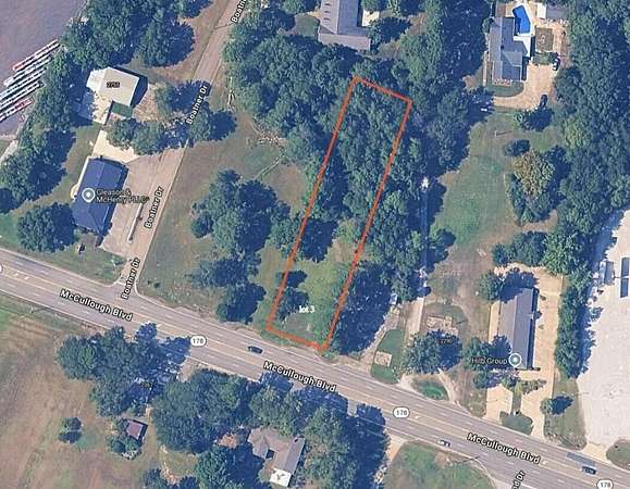 0.84 Acres of Commercial Land for Sale in Tupelo, Mississippi