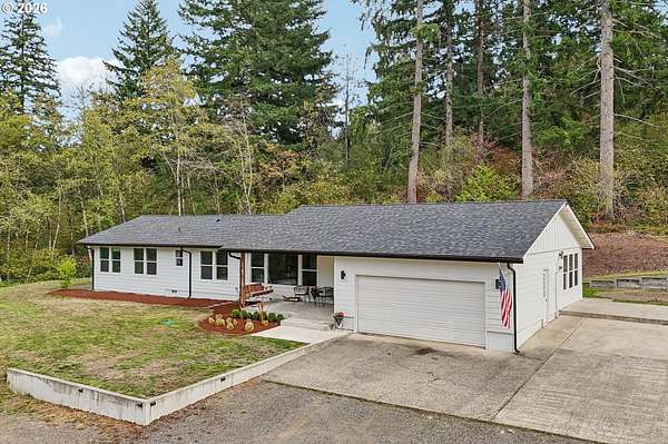 2.5 Acres of Land with Home for Sale in Brush Prairie, Washington