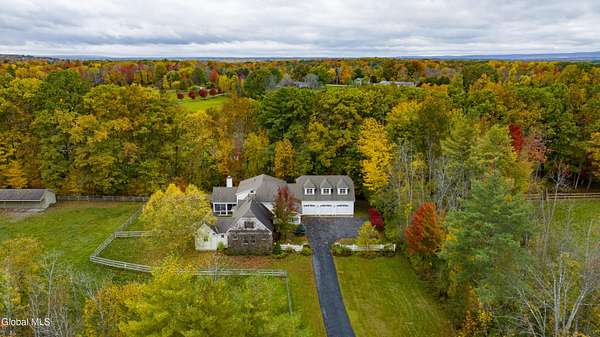 5.35 Acres of Land with Home for Lease in Malta, New York