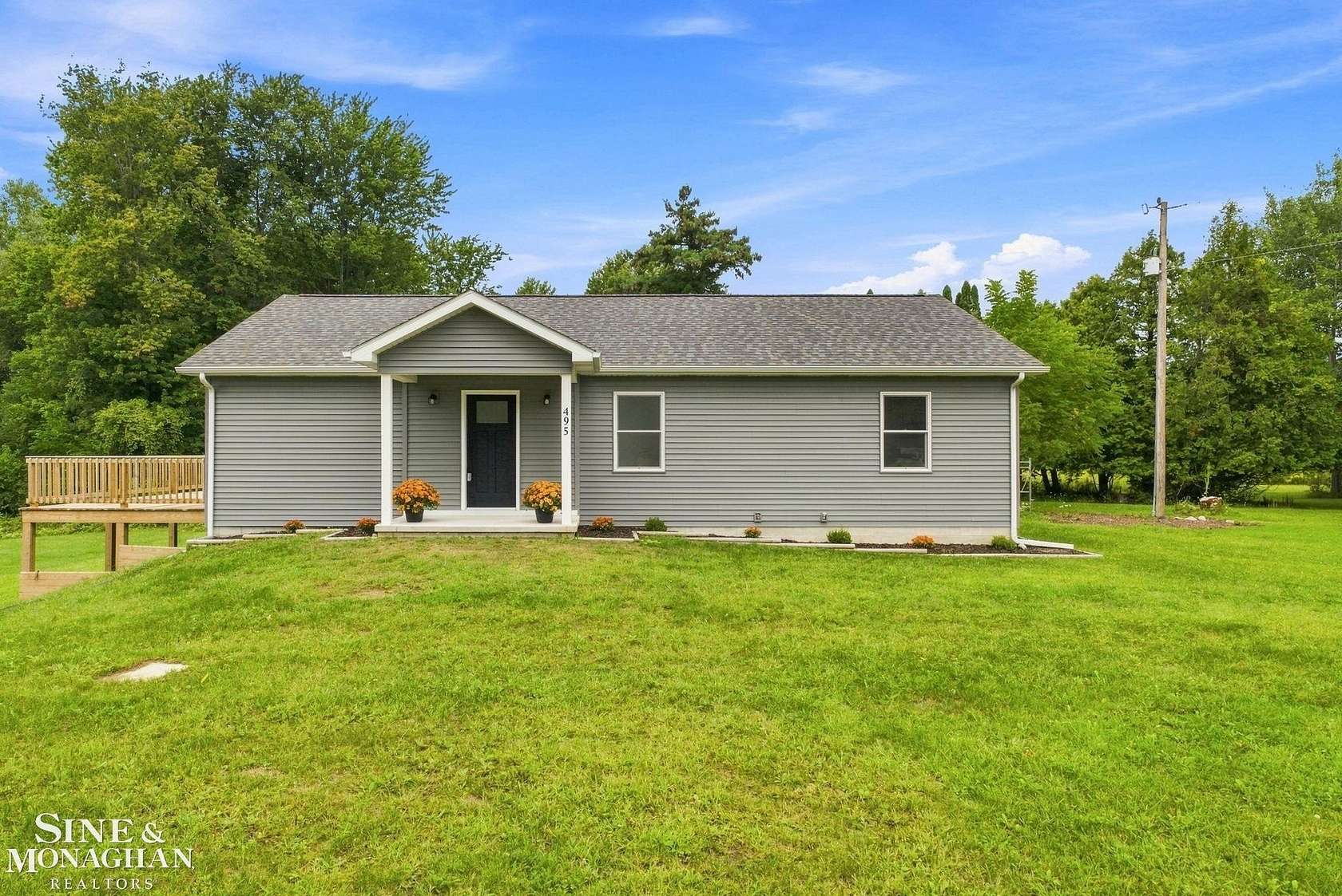 11.6 Acres of Land with Home for Sale in Carsonville, Michigan