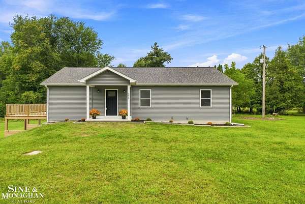 11.6 Acres of Land with Home for Sale in Carsonville, Michigan
