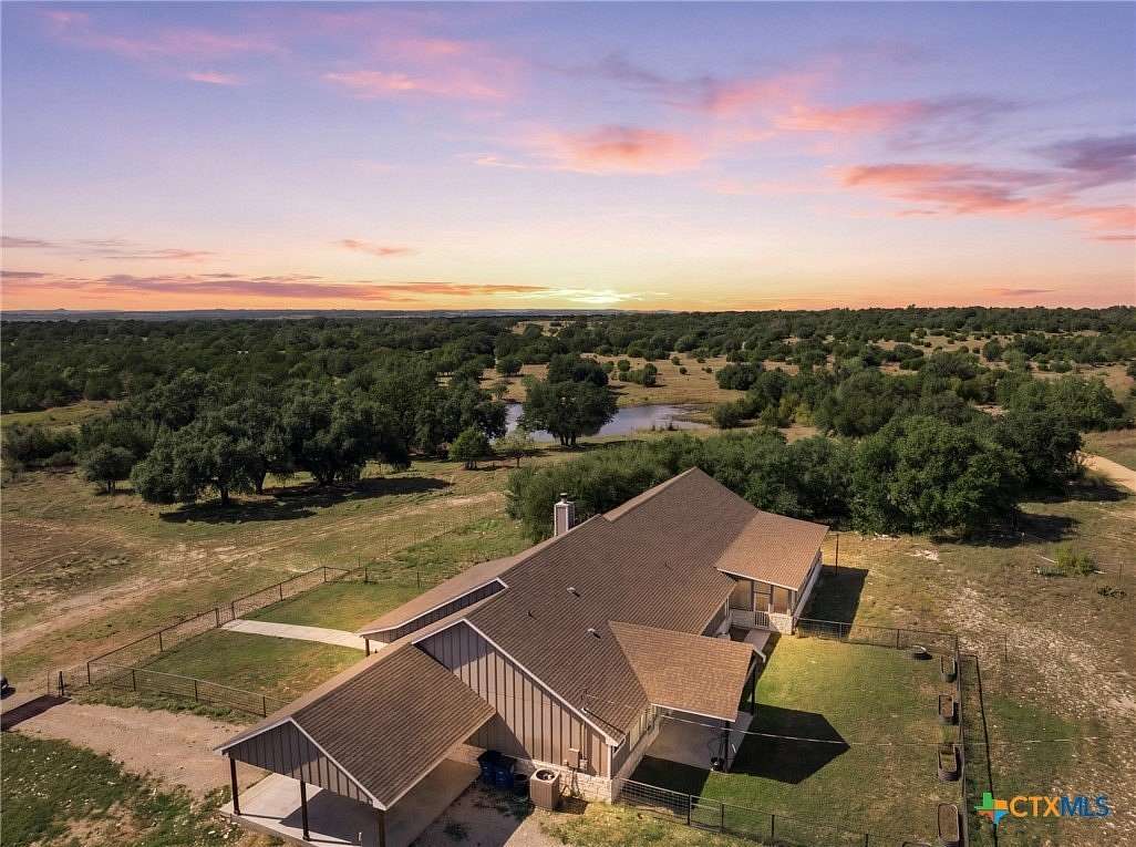 31 Acres of Land with Home for Sale in Lampasas, Texas