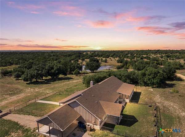 31 Acres of Land with Home for Sale in Lampasas, Texas