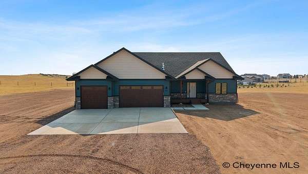 5.25 Acres of Land with Home for Sale in Cheyenne, Wyoming